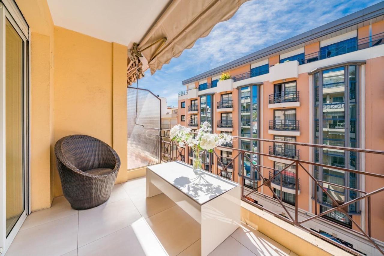 Superbe Appartement Avec Terrasse 1Mn Des Plages De La Croisette Канны Экстерьер фото