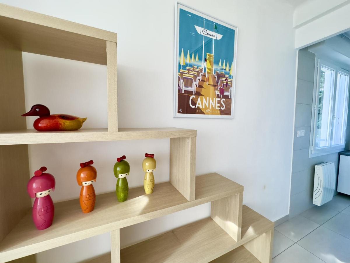 Superbe Appartement Avec Terrasse 1Mn Des Plages De La Croisette Канны Экстерьер фото